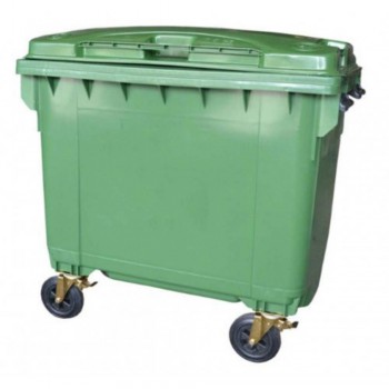 LEADER Mobile Garbage Bins BP 660 Green