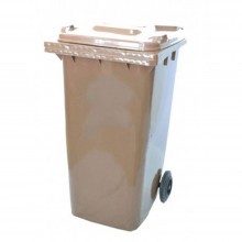 LEADER Mobile Garbage Bins BP240 Brown