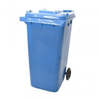 Mobile Garbage Bins 120-PEDAL (with Foot Pedal) Blue (Item No: G01-66)
