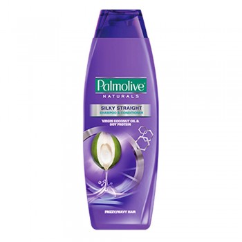 Palmolive Naturals Silky Straight (Frizz/Wavy Hair) Shampoo & Conditioner 180ml