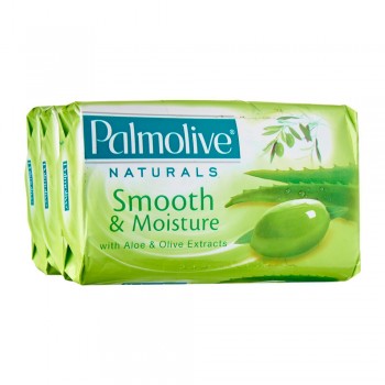 Palmolive Smooth & Moisture Bar Soap Valuepack 80g x 3