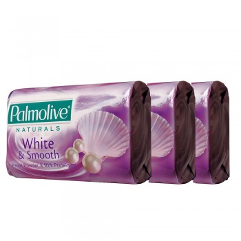 Palmolive White & Smooth Bar Soap Valuepack 80g x 3