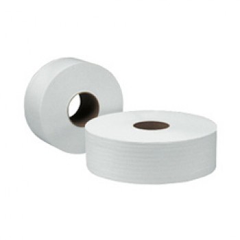 SCOTTÂ® 1-Ply Jumbo Roll Tissue (Embossed) - 16 rolls X 400 meters