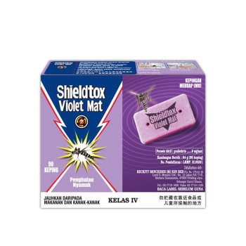 Shieldtox Violet Mat Refill 90's