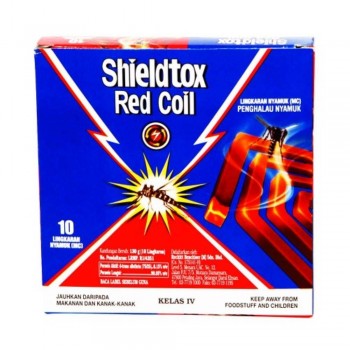 Shieldtox Red Coills (10pcs) (Item No: F07-10) A3R1B17