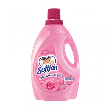 Softlan Anti Wrinkles Floral Fantasy (Pink) Fabric Conditioner 3L