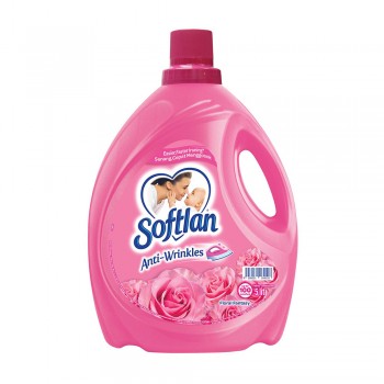 Softlan Anti Wrinkles Floral Fantasy (Pink) Fabric Conditioner 5L