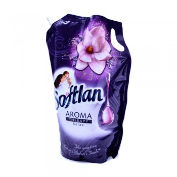 Softlan Aroma Therapy Relax (Purple) Fabric Conditioner 1.5L Refill
