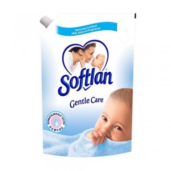 Softlan Gentle Care Baby (White) Fabric Softener 1.5L Refill