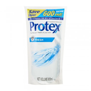 Protex Fresh Antibacterial Shower Gel 600ml Refill