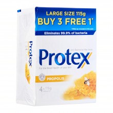 Protex Propolis Antibacterial Bar Soap Valuepack 115g x 4