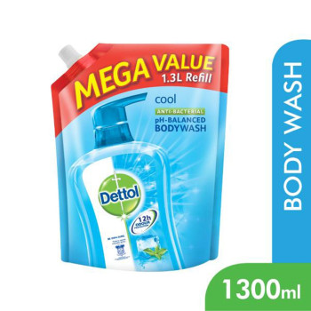 Dettol Body Soap Shower Gel Cool 1300ml