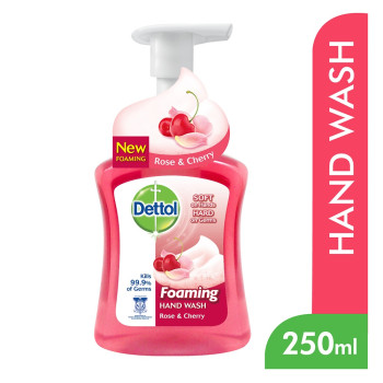 Dettol Foaming Hand Wash Rose&Cherry 250ml