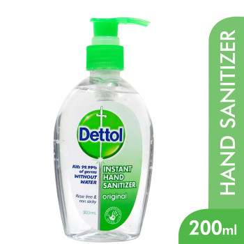 Dettol Hand Sanitiser 200ml Original