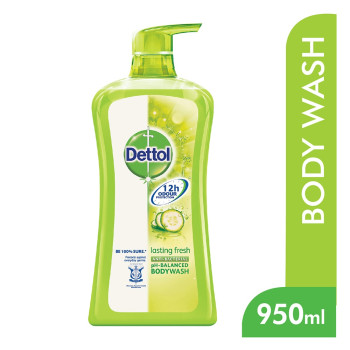 Dettol Shower Gel Lasting Fresh 950ml
