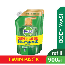 Dettol Gold Shower Gel Refill Pouch Daily Clean 900ML Twin Pack
