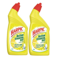 Harpic Liquid Lemon 500ML Twin Pack