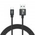 InnozÂ® InnoLink USB 3.1 to Type-C 5Gbps Super Speed Transfer & 5V/3A  High Speed Charging Cable - Black (1m)