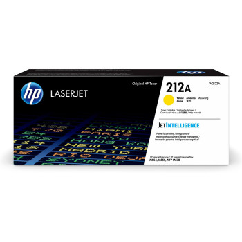 HP 212A Yellow Original LaserJet Toner Cartridge - 4,500 Page yield	