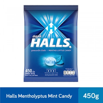 HALLS Mentho-Lyptus Candy Bag 450S