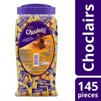 Cadbury Choclairs Caramel Jar (145pcs)