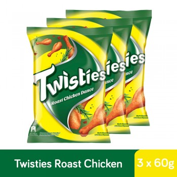 Twisties Roast Chicken (60g x 3)