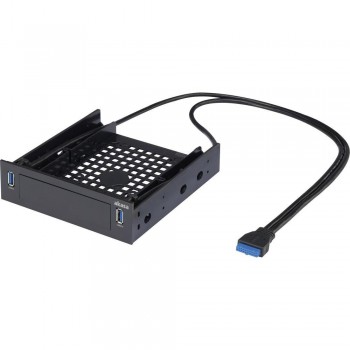 Akasa HDA-05U3 5.25" Mounting Tray with 2 USB3.0 ports