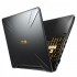 Asus TUF FX505G-MBQ202T 15.6" FHD Gaming Laptop - i5-8300H, 4GB DDR4, 1TB + 128GB SSD, NVD GTX 1060 6GB, W10, Gold Steel