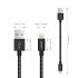Aukey CB-D16 MFi Lightning 8 pin Sync and Charging Cable, 1.2 m, Black (601629299839)