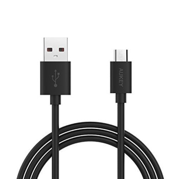 Aukey CB-D9 USB 2.0 Micro USB Cable, 2 m, Black (705615998192)