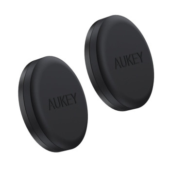 Aukey HD-C39 Dashboard Magnetic Phone Mount Holder 2 Pack Black (608119189960)