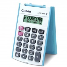 Canon Calculator LC-210Hi III - 8-Digit Mini Handheld Calculator, Palm Fit Size