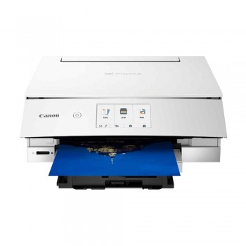 Canon Pixma TS8370 Wireless Photo All-In-One Inkjet Printer and Auto Duplex Printing - White