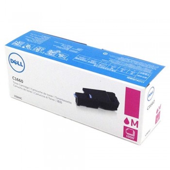 Dell C1660 Magenta Toner Cartridge V3W4C (Item no: DELL C1660W MAG)
