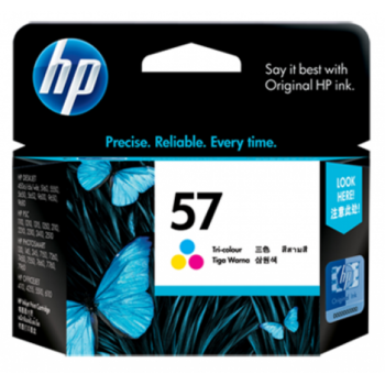HP 57 Tri-color Inkjet Print Cartridge (C6657AA)