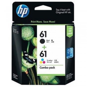 HP 61 Combo-pack Black/Tri-color Ink Cartridges (CR311AA)