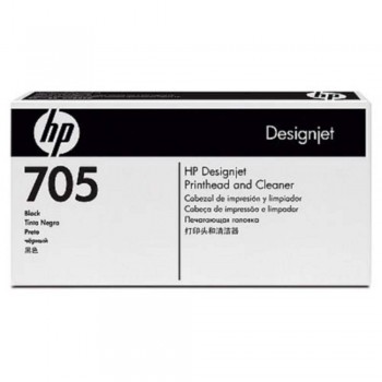HP 705 DesignJet Printhead/Printhead Cleaner - Black (CD953A)