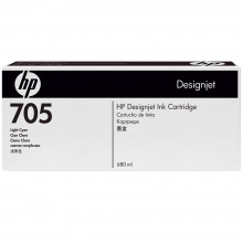 HP 705 Light Cyan Ink Cartridges (CD963A)