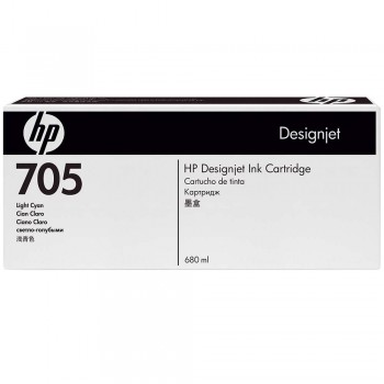 HP 705 Light Cyan Ink Cartridges (CD963A)