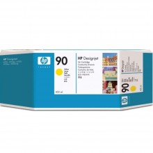 HP 90 DesignJet Ink Cartridge (3-pack) 400-ml - Yellow (C5085A)