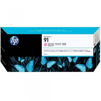 HP 91 DesignJet Pigment Ink Cartridge 775-ml - Light Magenta (C9471A)