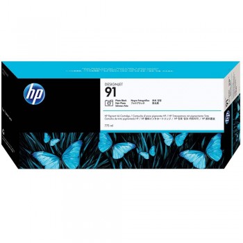 HP 91 DesignJet Pigment Ink Cartridge 775-ml - Photo Black (C9465A)