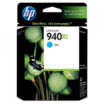 HP 940XL Cyan Officejet Ink Cartridge (C4907AA)