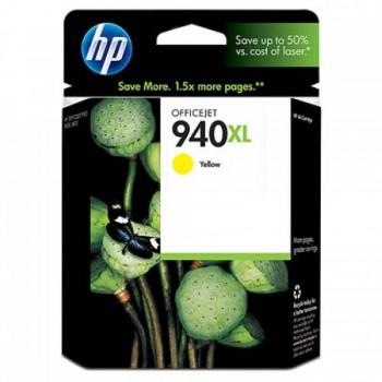HP 940XL Yellow Officejet Ink Cartridge (C4909AA)