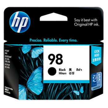 HP 98 Black Inkjet Print Cartridge (C9364WA)