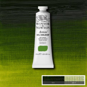 W&N Artists Oil Colour 37ml 599 Sap Green S2