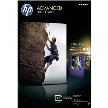 HP Advanced Gloss Photo Paper 25 shts (4R) (Q8691A)