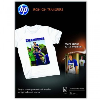 HP Iron-on T-Shirt Transfers (A4) 10 sheets