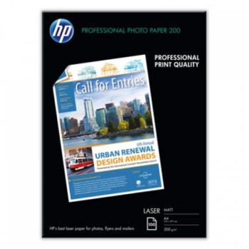 HP Professional Matt LASER Photo Paper â€” A4 - 100 sheets - 200g (HP Q6550A)