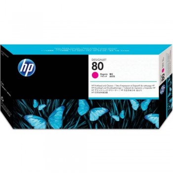 HP 80 DesignJet Printhead/Printhead Cleaner - Magenta (C4822A)